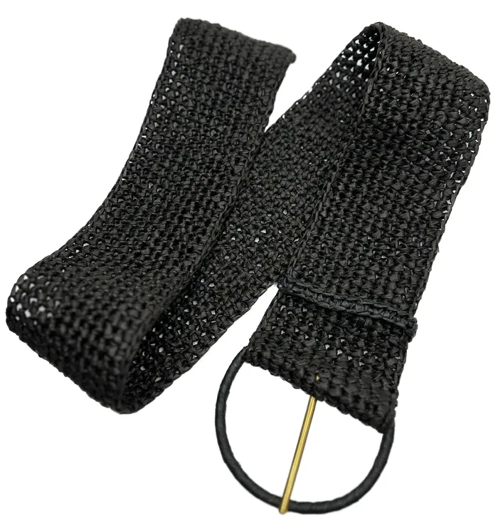 ISABELLA SINGLE WRAP BELT BASKET WEAVE Erika Pea Earrings ISABELLA SINGLE WRAP BELT BASKET WEAVE Erika Pea Earrings
