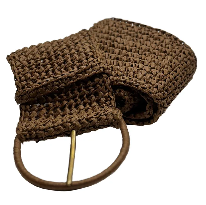 ISABELLA SINGLE WRAP BELT BASKET WEAVE Erika Pea Earrings ISABELLA SINGLE WRAP BELT BASKET WEAVE Erika Pea Earrings