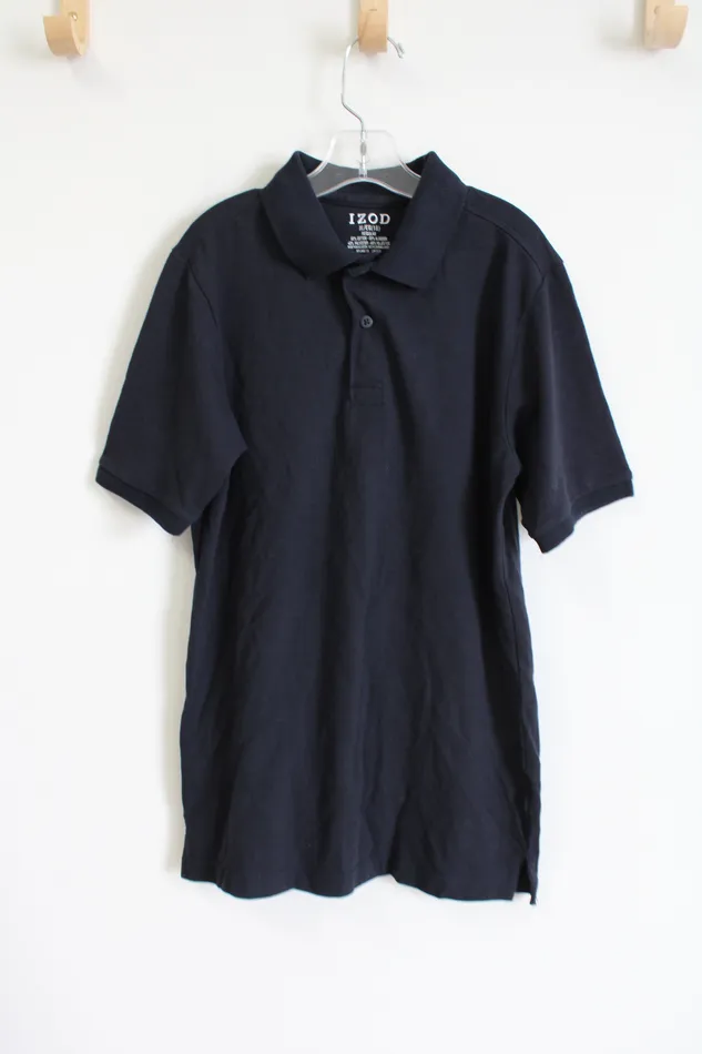 Izod Rings Izod Dark Navy Blue Polo Shirt 18