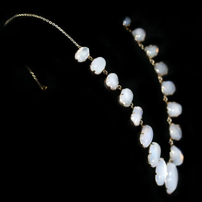 Jack Weir and Sons Inc Necklaces Victorian 6400 CTW Moonstone Necklace