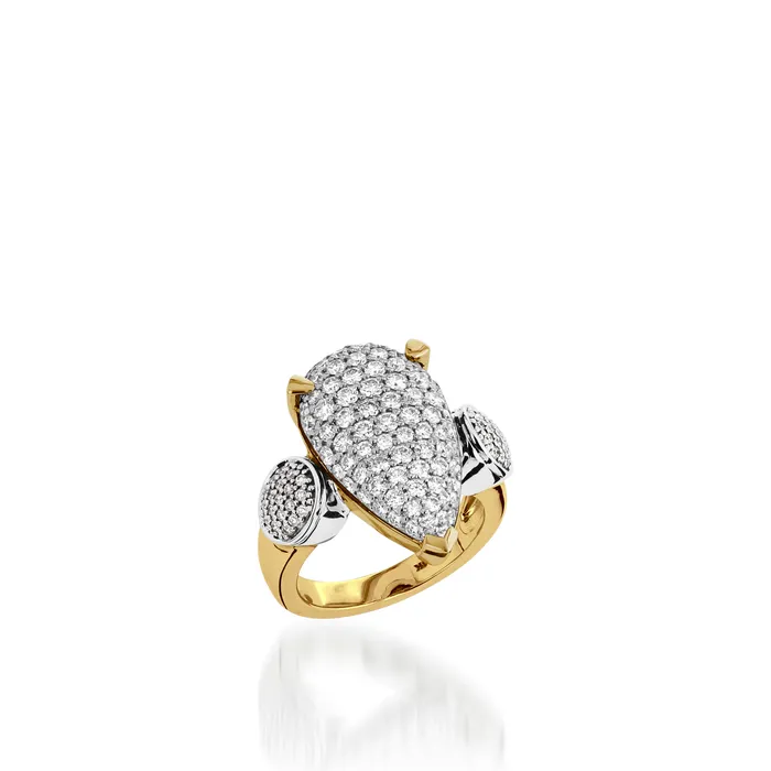 John Atencio Rings Bermuda Diamond Pave Ring