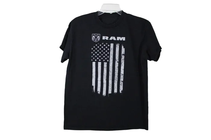 Jubilee Thrift Chevy Ram Black Tee M Rings