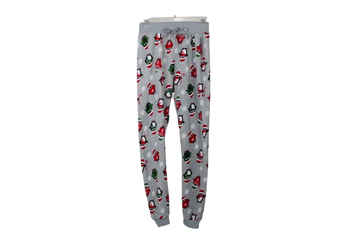 Jubilee Thrift Earrings Gray Penguin Soft Lounge PJ Pants S