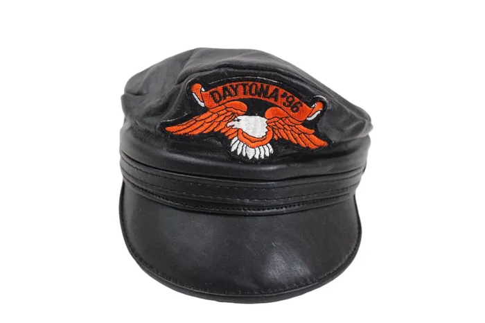 Jubilee Thrift Earrings Vintage Daytona 96 Leather Cap