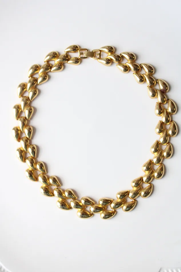 Jubilee Thrift Golden Links Chain Necklace Necklaces