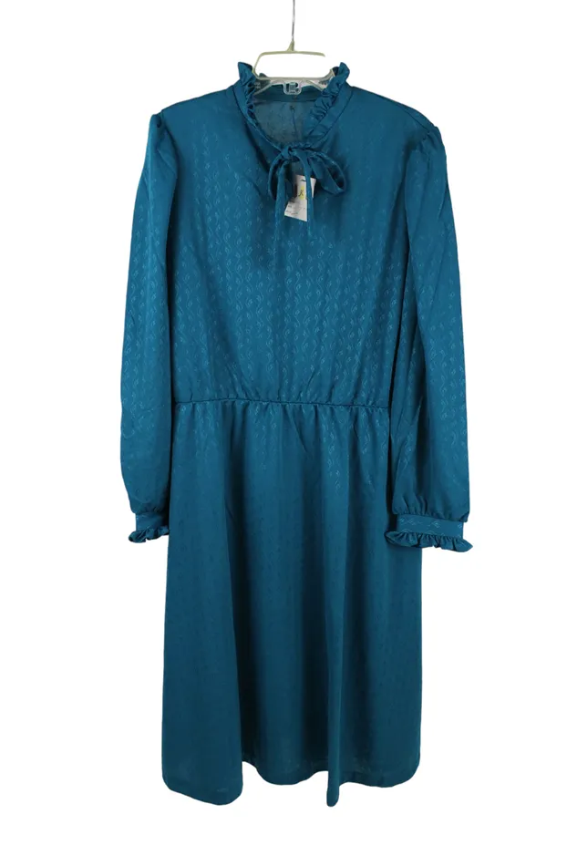 Jubilee Thrift Rings RKM Blue Vintage Dress 42 12