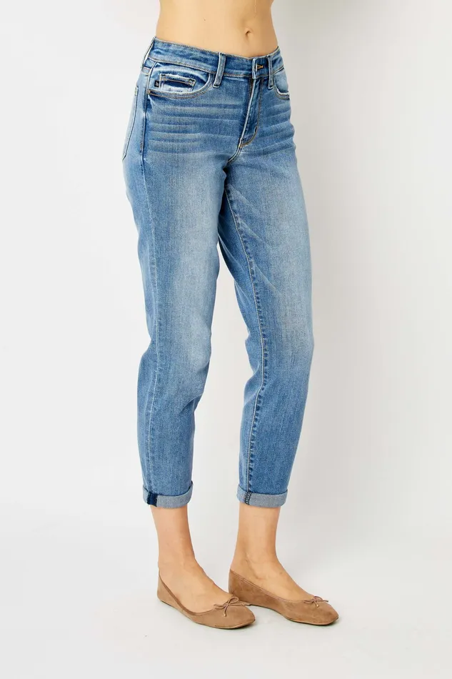 JUDY BLUE Rings JUDY BLUE MIDRISE CUFFED SKINNY JEAN MEDIUM STONE JUDY BLUE Rings JUDY BLUE MIDRISE CUFFED SKINNY JEAN MEDIUM STONE