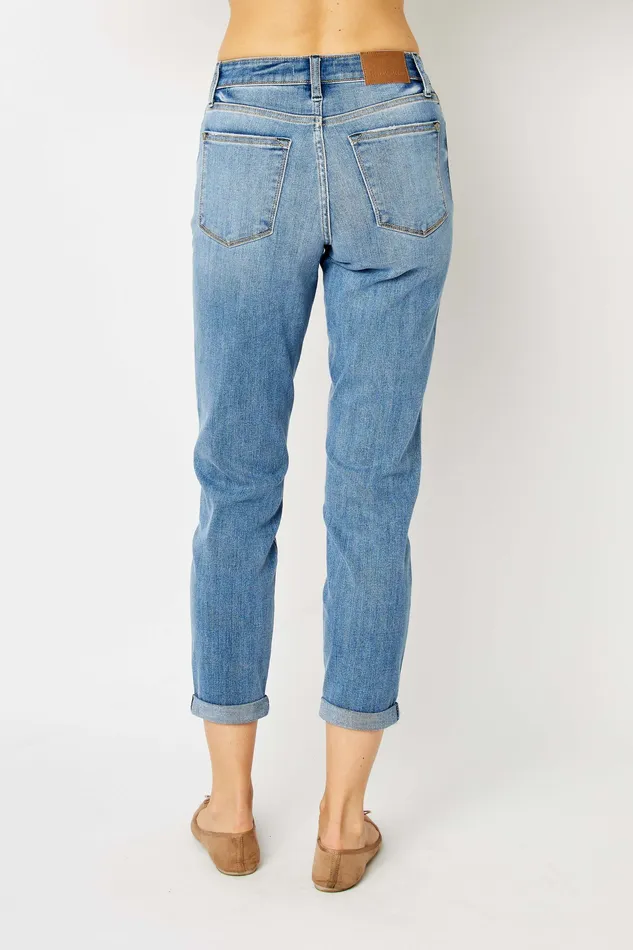 JUDY BLUE Rings JUDY BLUE MIDRISE CUFFED SKINNY JEAN MEDIUM STONE JUDY BLUE Rings JUDY BLUE MIDRISE CUFFED SKINNY JEAN MEDIUM STONE