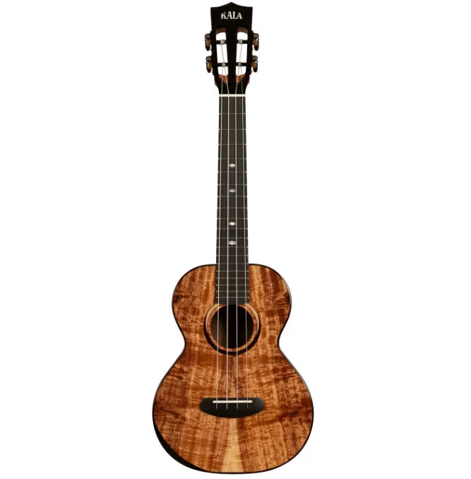 Kala Contour Series Solid Acacia Tenor Ukulele KALABRAND Earrings