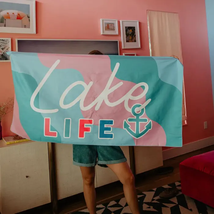 Katydid Earrings Lake Life Quick Dry Beach Towel