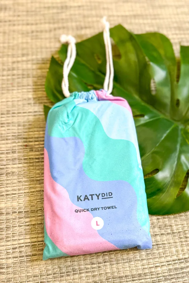 Katydid Earrings Lake Life Quick Dry Beach Towel