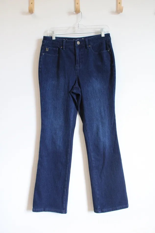 Kim Gravel Kim Gravel Belle Dark Wash Long Jeans 6 Earrings