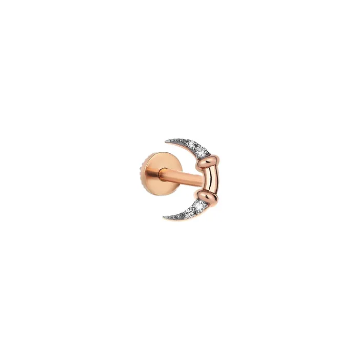 Kismet by Milka Bright Moon Piercing Earrings