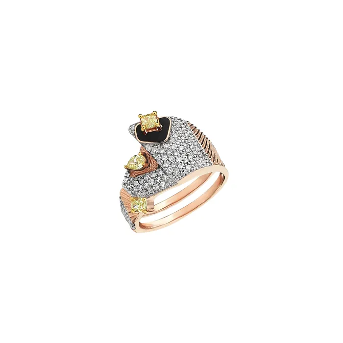 Kismet by Milka Lapse Ring Rings