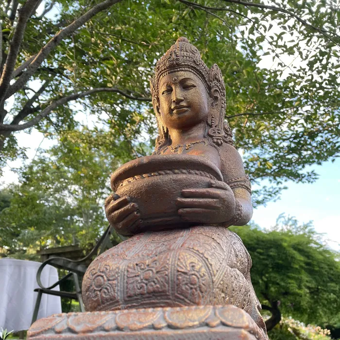 Kneeling Tara Garden Statue Sacred Statues Necklaces