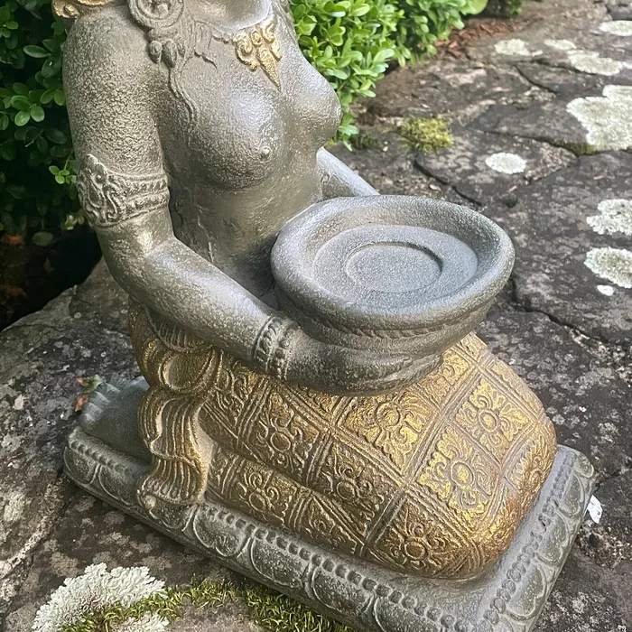 Kneeling Tara Garden Statue Sacred Statues Necklaces
