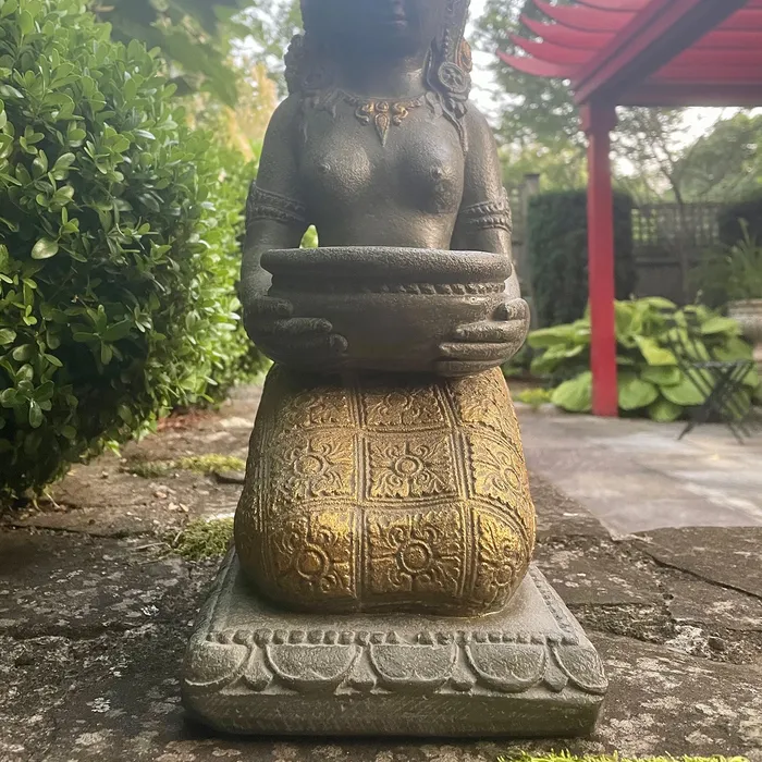 Kneeling Tara Garden Statue Sacred Statues Necklaces