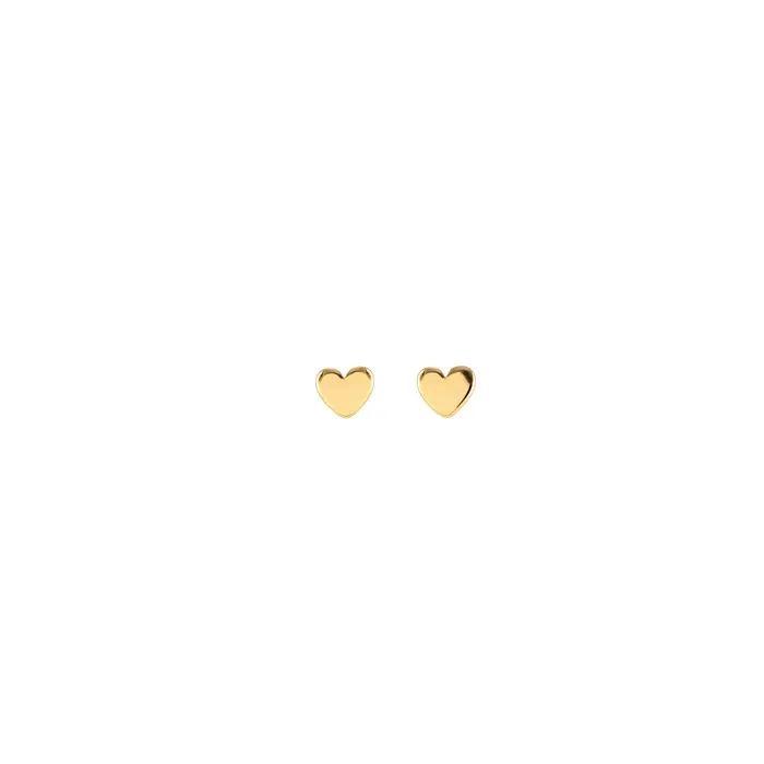 Kris Nations Earrings Tiny Heart Stud Earrings