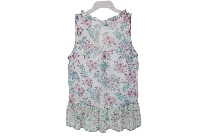 Lauren Conrad Floral Top XS Lauren Conrad Rings