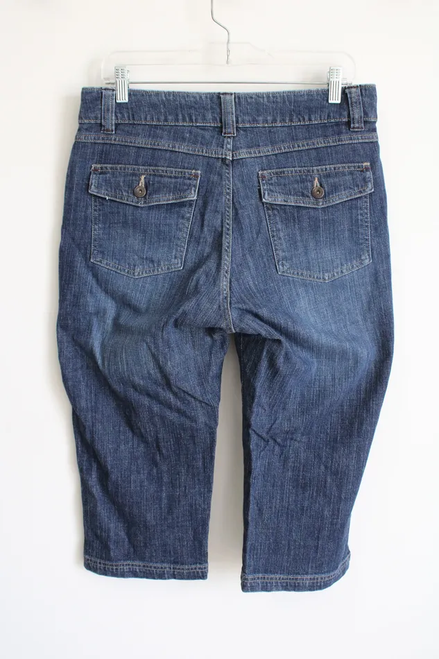 Lee Denim Capris 12 Lee Earrings