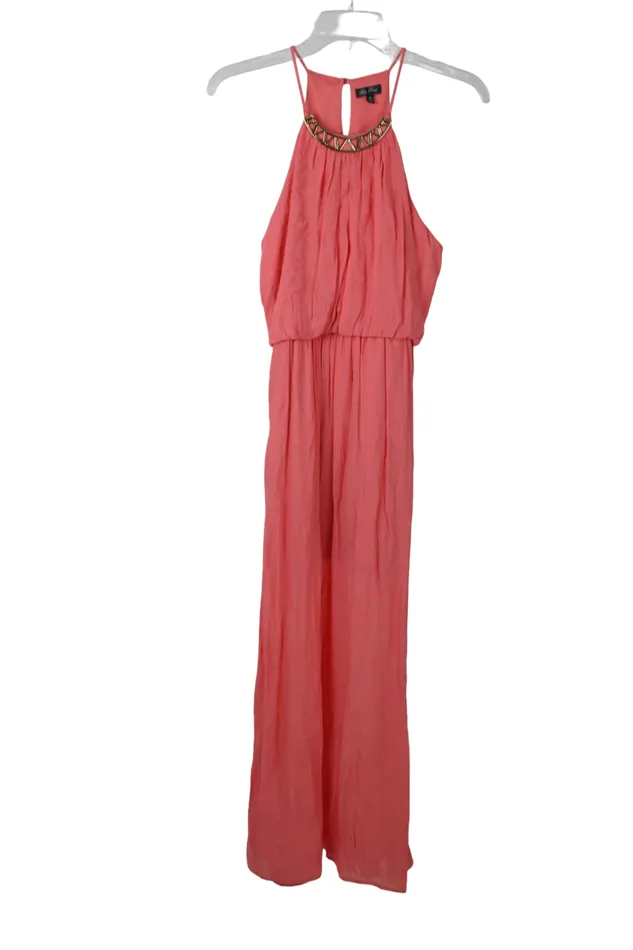 Lily Rose Pink Maxi Dress XS Lily Rose Earrings