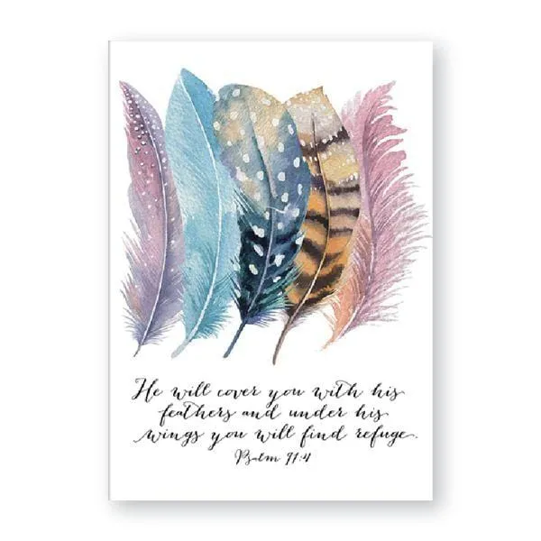 Lords Guidance Bible Verse Wall Artbr Psalm 914 Earrings