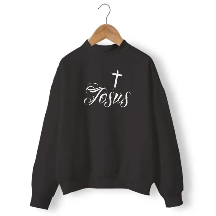Lords Guidance Earrings Christian Sweatshirt br Jesus