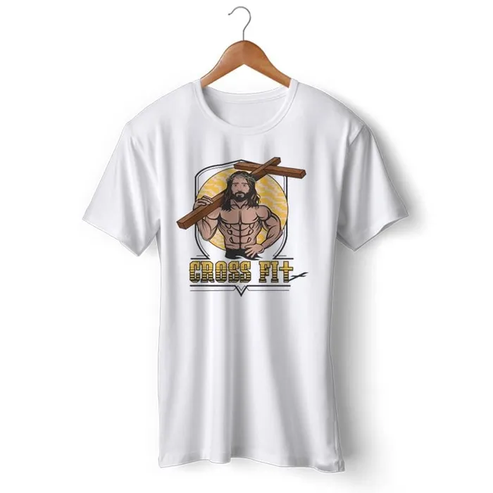 Lords Guidance Earrings Christian TShirt br Crossfit Jesus