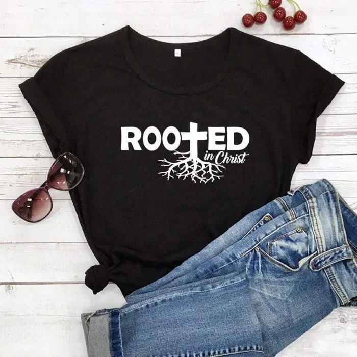 Lords Guidance Earrings Christian TShirt br Rooted In Christ