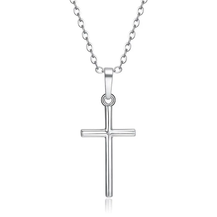 Lords Guidance Necklaces Simple Christian Cross Chain Necklace