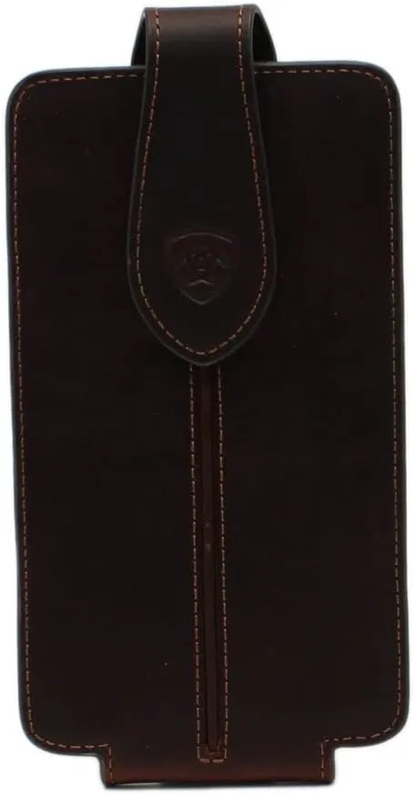 M F WESTERN PRODUCTION INC Earrings ARIAT CELL CASE LARGE CENTER BUMP BROWN