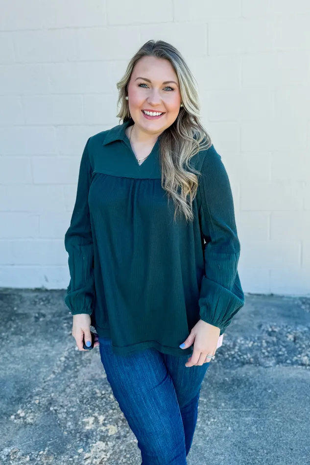 Meet You There Top Hunter Green Andree By Unit Necklaces
