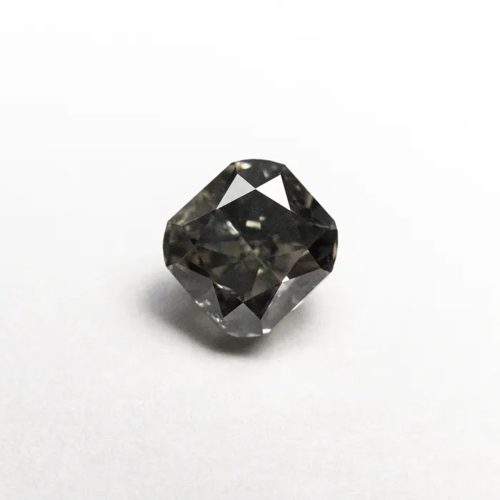 Misfit Diamonds Earrings 091ct 512x488x388mm SI2 Fancy Grey Cushion Brilliant 1992320 Misfit Diamonds Earrings 091ct 512x488x388mm SI2 Fancy Grey Cushion Brilliant 1992320