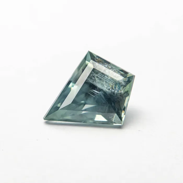 Misfit Gems Rings Teal Step Cut Sapphire 134ct Kite