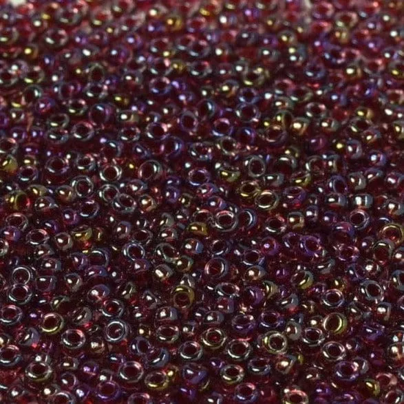 Miyuki Seed Beads 110 Fancy Lined Rust 3737NEW Peppy Beads Earrings