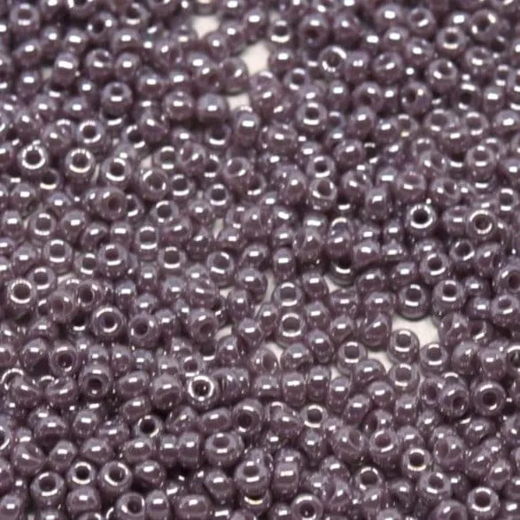 Miyuki Seed Beads 110 Opaque Mauve Luster 0437 Peppy Beads Earrings