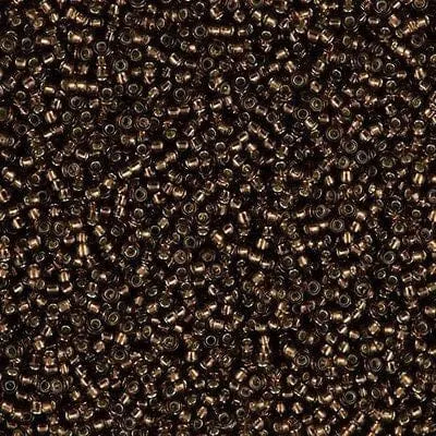 Miyuki Seed Beads 110 Silver Lined Root Beer 0005DNEW Peppy Beads Rings