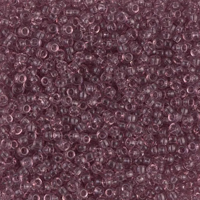 Miyuki Seed Beads 110 Transparent Smoky Amethyst 0142NEW Peppy Beads Necklaces Miyuki Seed Beads 110 Transparent Smoky Amethyst 0142NEW Peppy Beads Necklaces