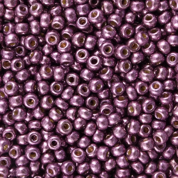 Miyuki Seed Beads 80 Duracoat Galvanized Eggplant 4220NEW Peppy Beads Earrings