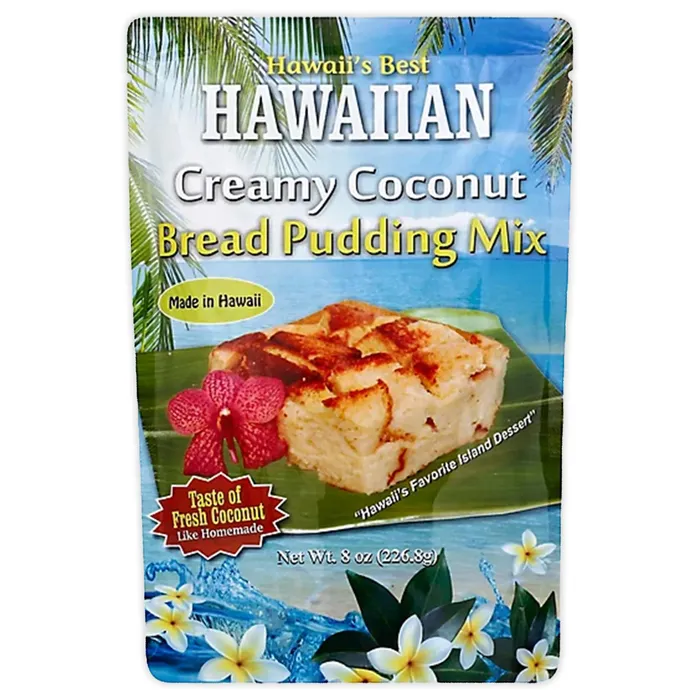 MULVADI Earrings Hawaiis Best Hawaiian Creamy Coconut Bread Pudding Mix 8oz MULVADI Earrings Hawaiis Best Hawaiian Creamy Coconut Bread Pudding Mix 8oz