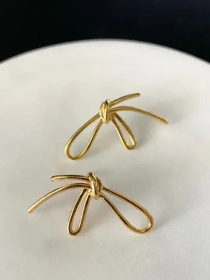 Must Have Must Get Earrings Floppy Bow Earring
