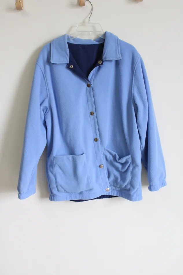 National Rings National Blue Fleece Jacket M