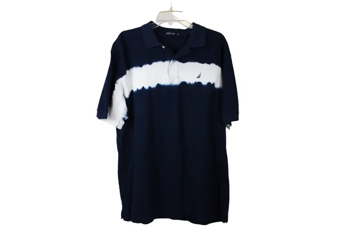 Nautica Rings Nautica Blue Polo Shirt XL
