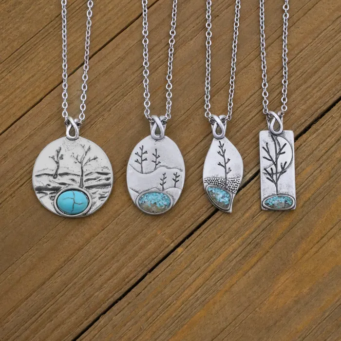 Necklaces Chadds Ford Jewelry Turquoise Tree Bundle