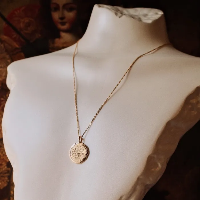 Necklaces COMMON ERA Leo Alchemical Zodiac Pendant