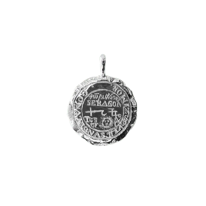 Necklaces COMMON ERA Leo Alchemical Zodiac Pendant