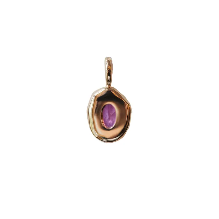 Necklaces COMMON ERA Molten Heirloom Pendant Garnet