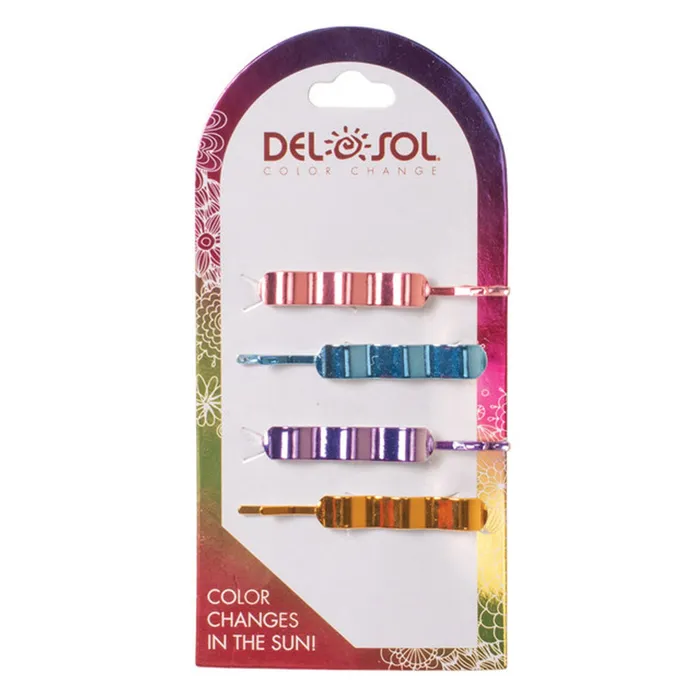 Necklaces DELSOL Del Sol Ribbons ColorChanging Hair Pins