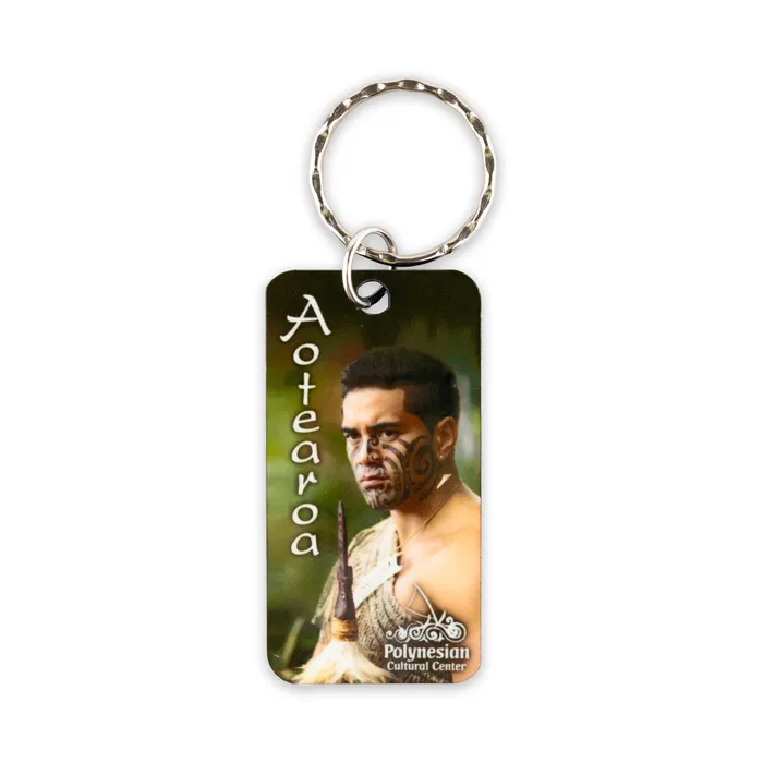 Necklaces GIFTWORKSPLUS PCC Rectangle Aotearoa Key Chain