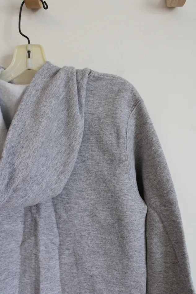 Necklaces Hanes Hanes Light Gray ZipUp Hoodie Youth M 1012